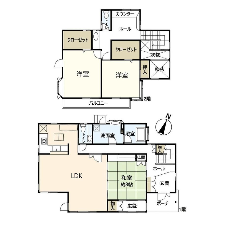 Spacious 3LDK Home with Excellent Ventilation in Nishinomiya - Photo 1