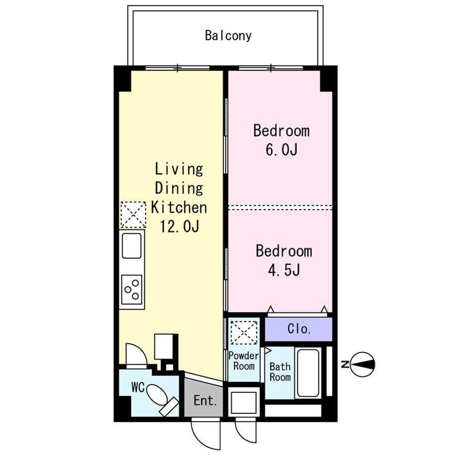 2LDK Apartment in a Prime Location Near Tabata Station - Photo 1