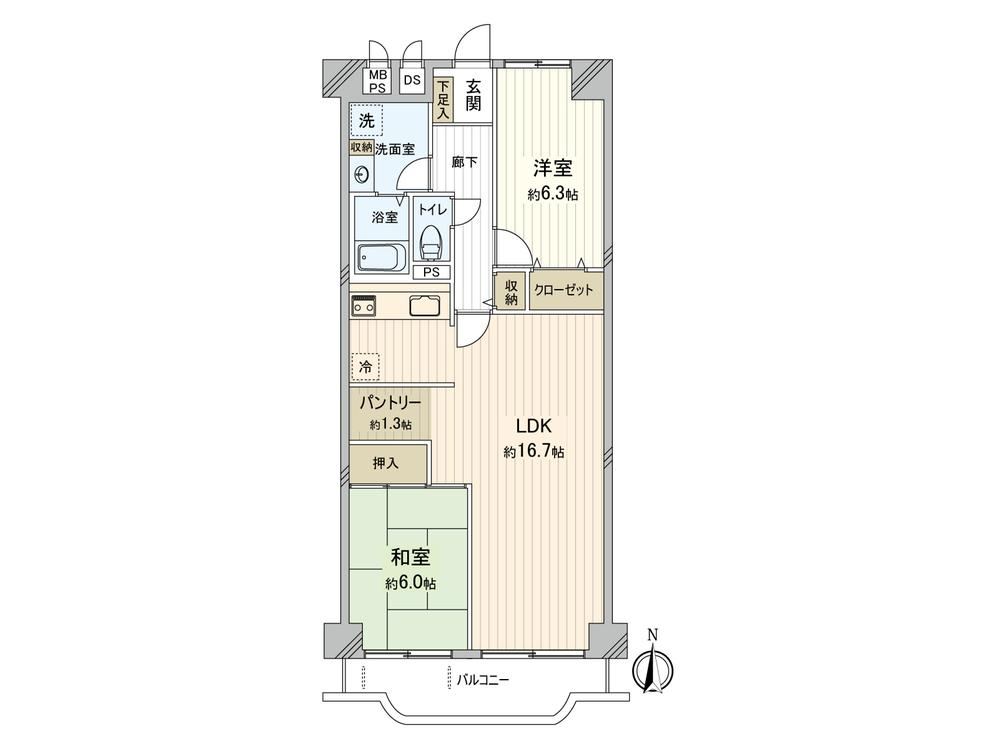 Convenient 2LDK Apartment 5 Minutes from Shiki Station - Photo 1