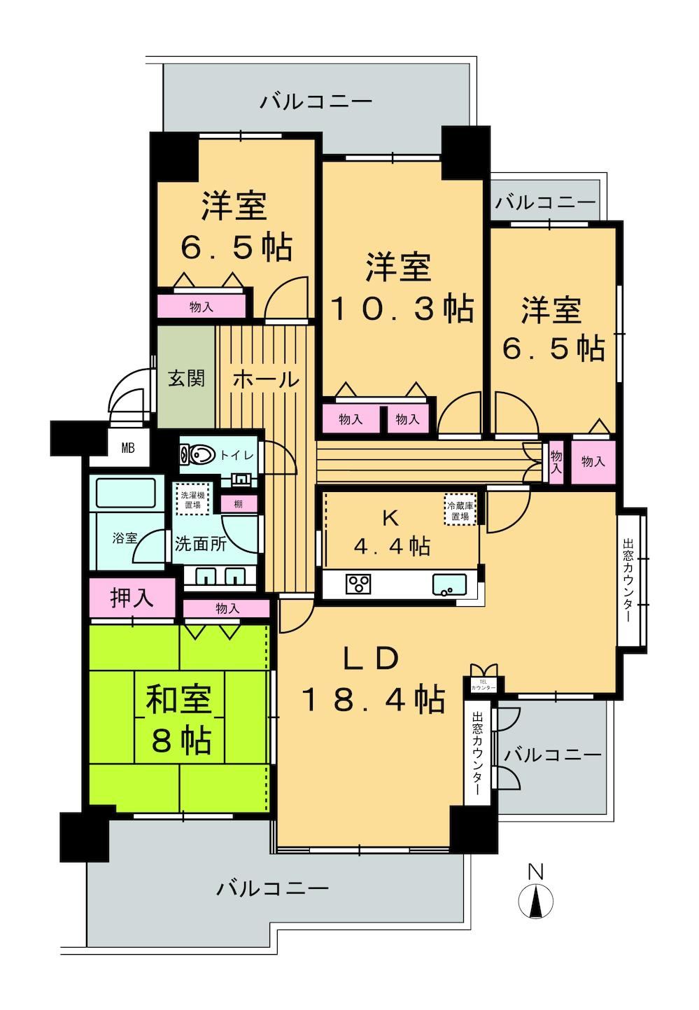 4LDK apartment in Takarazuka, Hyogo - Photo 1