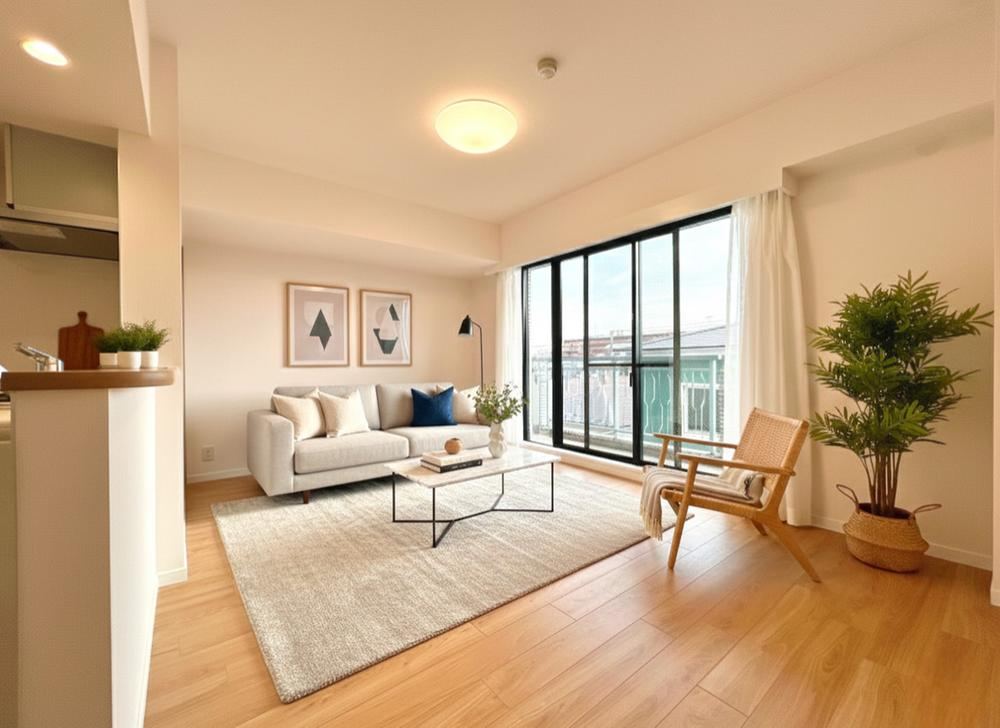 Bright and Renovated 3LDK Corner Apartment in Higashi-Rinkan - Photo 1