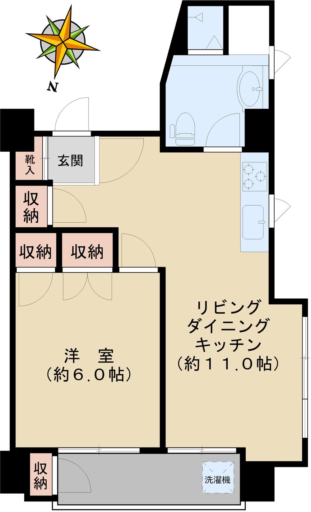 1LDK apartment in Bunkyo Ward, Tokyo - Photo 1