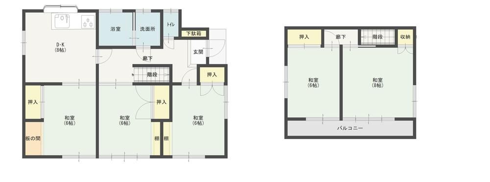 5DK house in Tamamura, Sawa District, Gunma - Photo 1