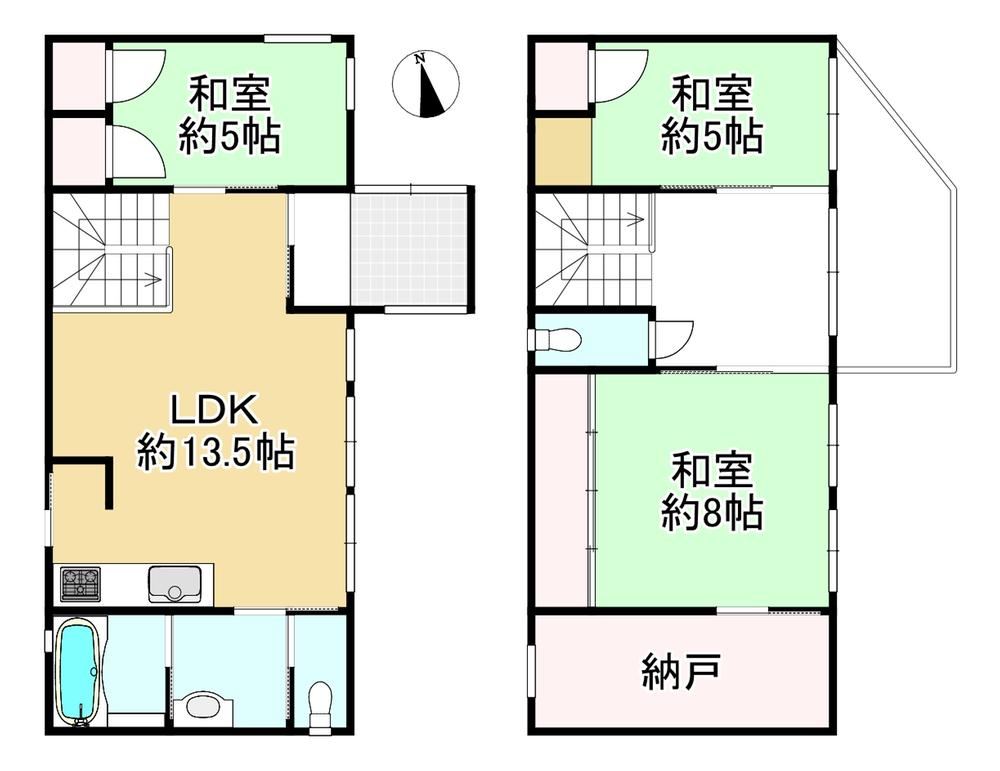 Corner Lot 3LDK+S House in Sakai - Photo 1