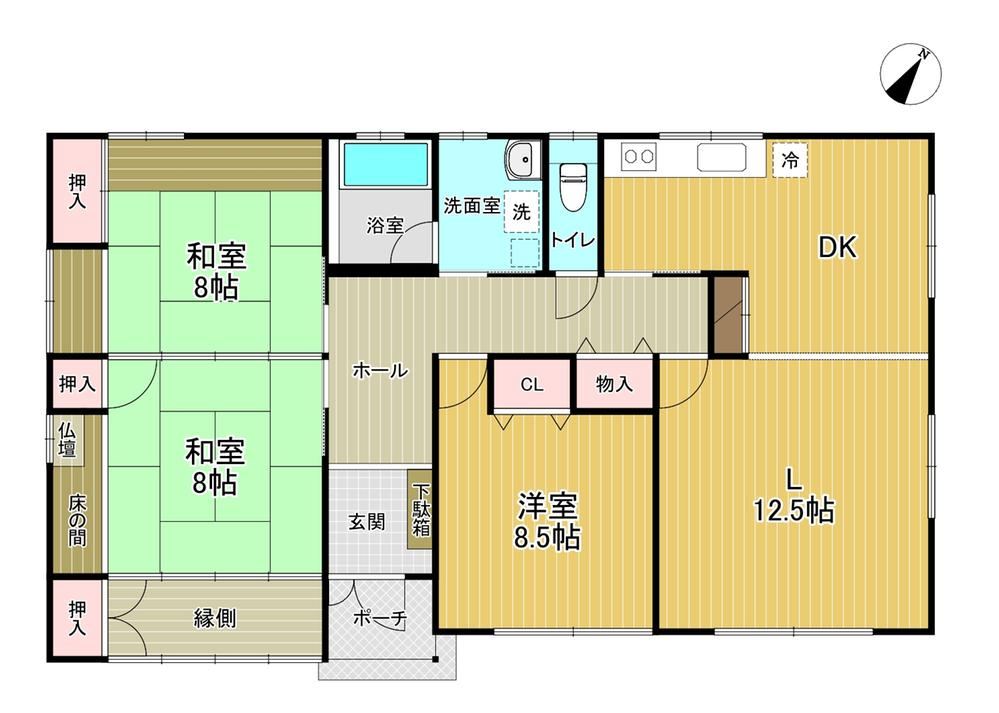 Expansive 3LDK Home in Obata North - Photo 1