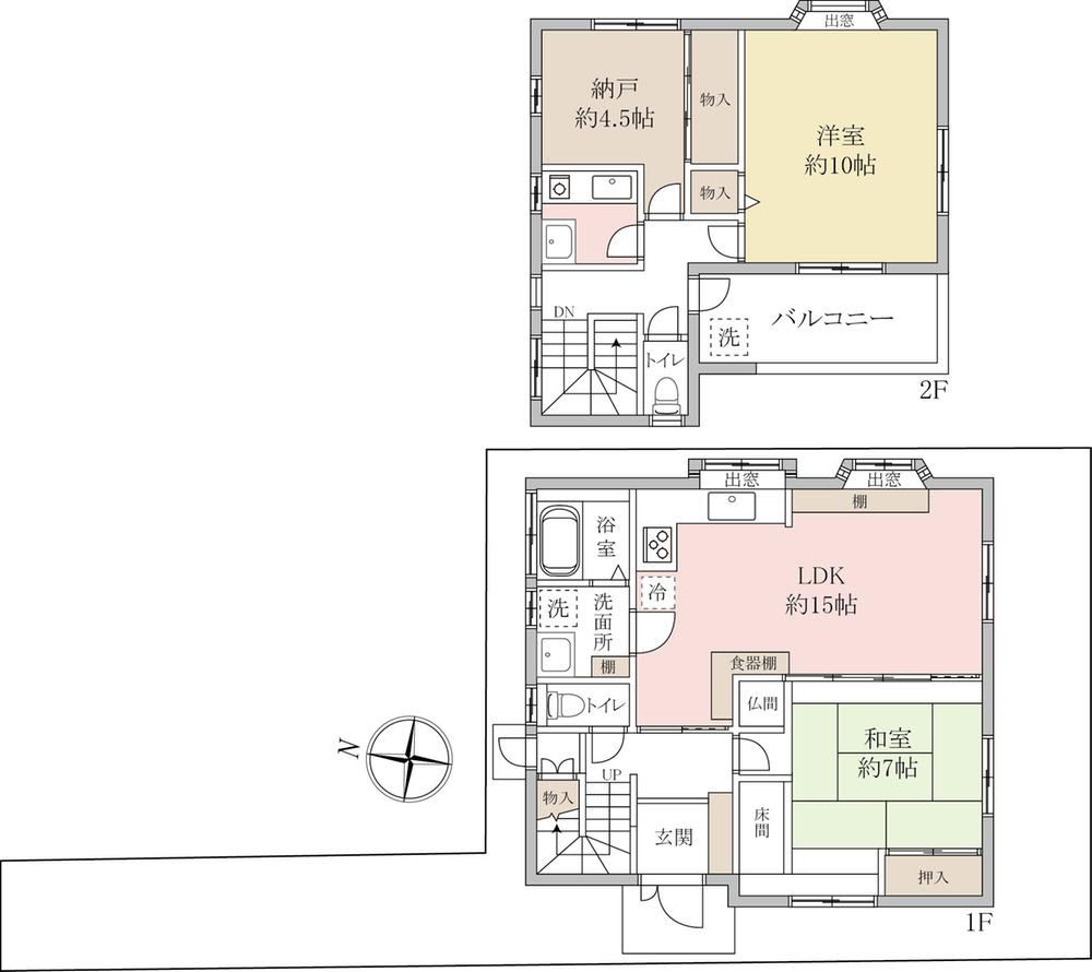 2LDK House Near Warabi Station with High Privacy - Photo 1