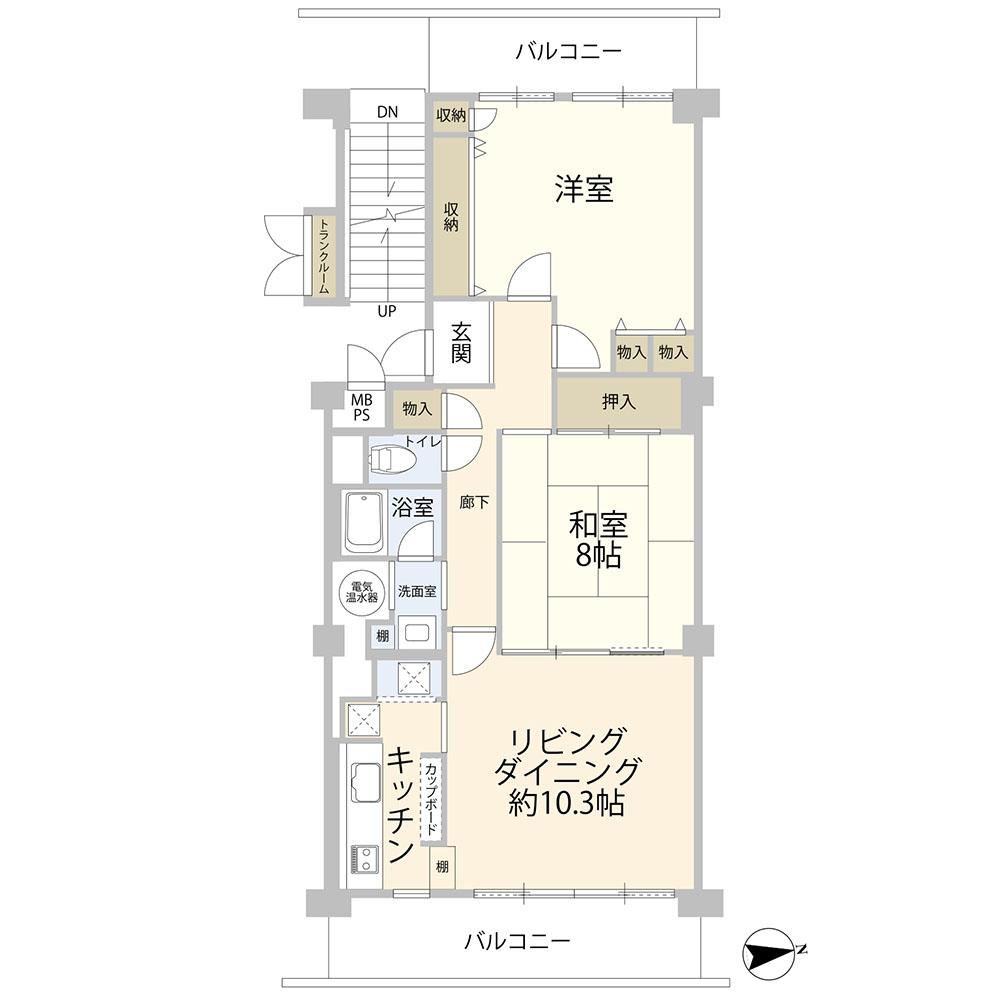 Convenient 2LDK Apartment in Yamate - Photo 1