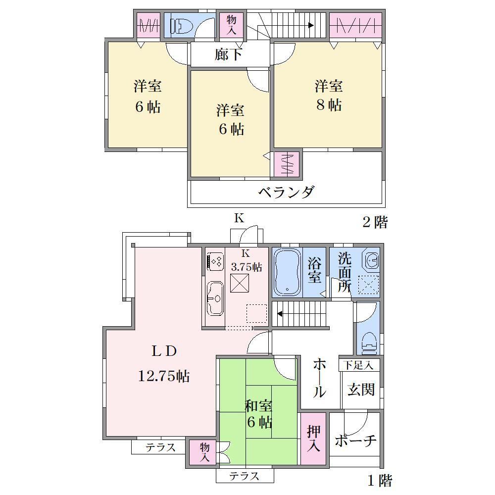 4LDK Home with Shopping Facilities Nearby in Esoshima - Photo 1