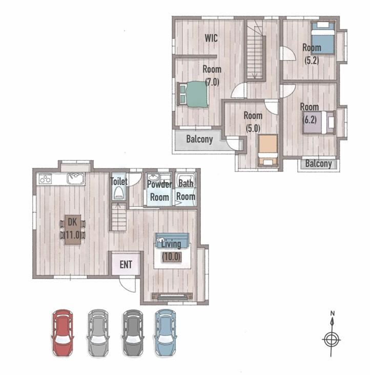 4LDK Detached House in Kitakyushu with Upcoming Renovation - Photo 1