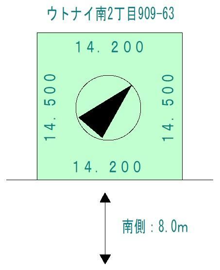 Ideal Land with City Gas in Utonai Minami - Photo 1