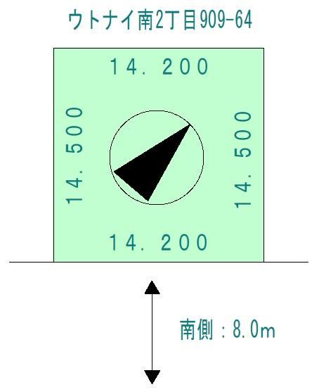 Ideal Land with City Gas in Utonai Minami - Photo 1