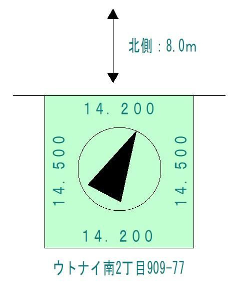 Desirable Land in Utonai Minami, Tomakomai - Photo 1