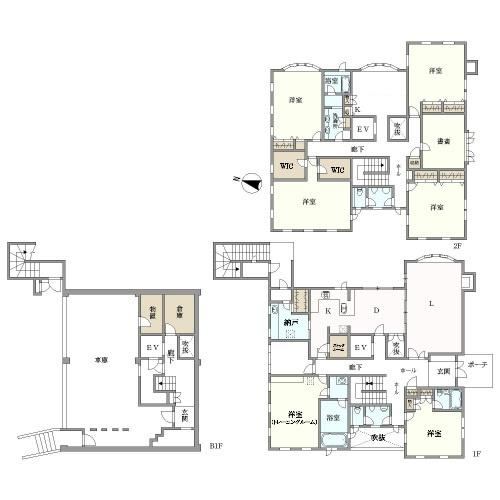 Spacious 6LDK House in Tsukushino 2 - Photo 1