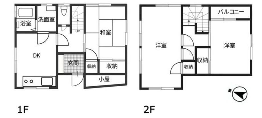 Charming 3DK House in Hokusaikan Town - Photo 1
