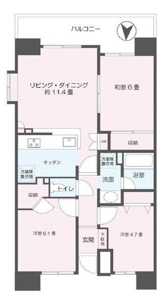 Bright 3LDK Apartment in Hiratsuka - Photo 1