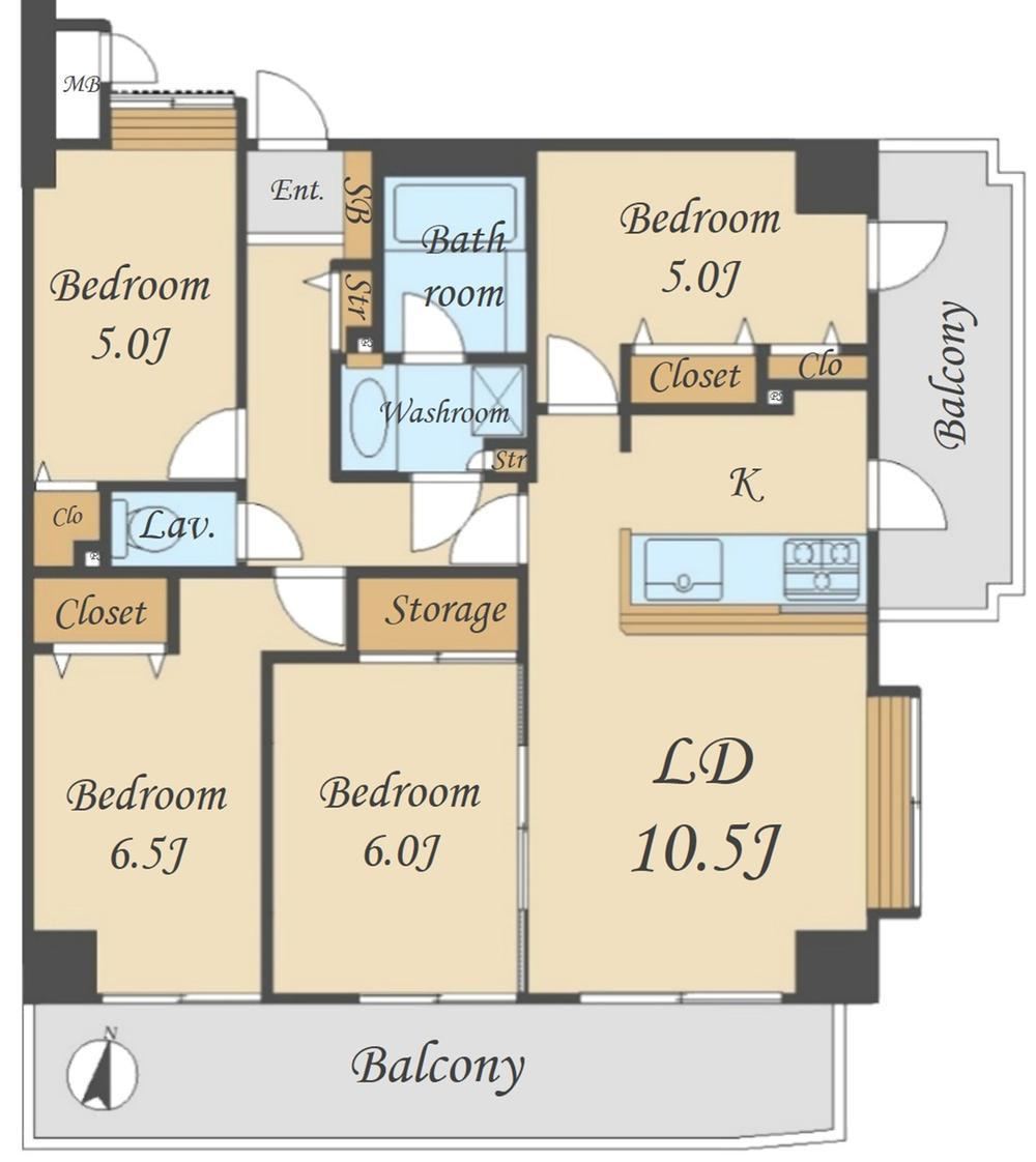 Newly Renovated 4LDK Apartment for Sale - Photo 1