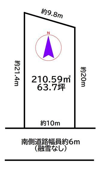 211 m² land in Toyama, Toyama - Photo 1