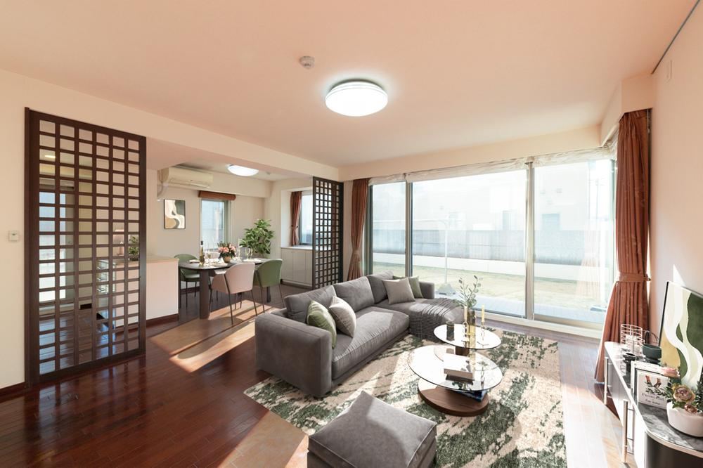 Spacious 4LDK Apartment with Private Garden - Photo 1