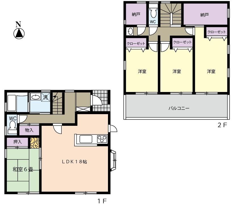 Spacious 4LDK+S Home in Honjo - Photo 1