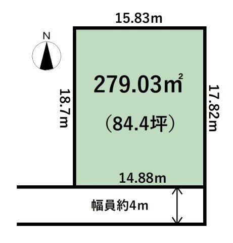 279 m² land in Toyama, Toyama - Photo 1