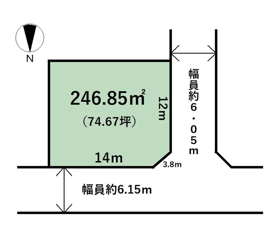 247 m² land in Imizu, Toyama - Photo 1