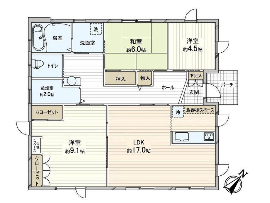 3LDK house in Chuo Ward, Sapporo, Hokkaido - Photo 1