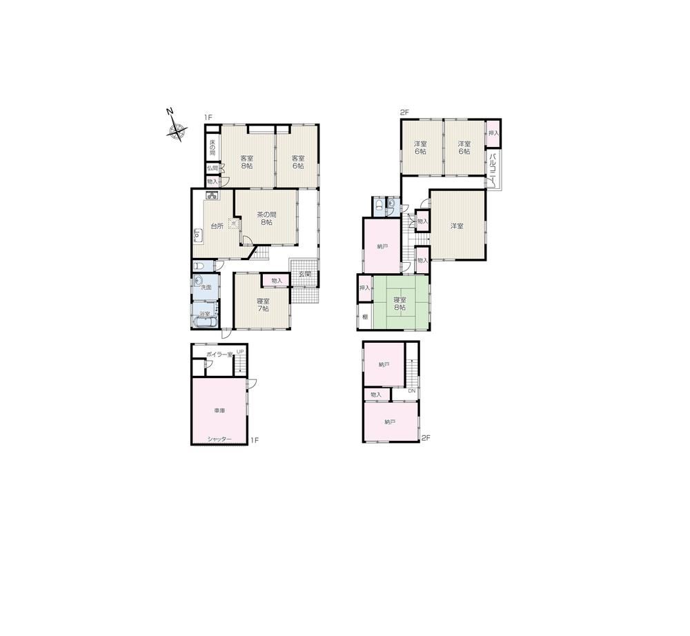 8DK+S Detached House with South Road Access in Enōji, Yamagata - Photo 1