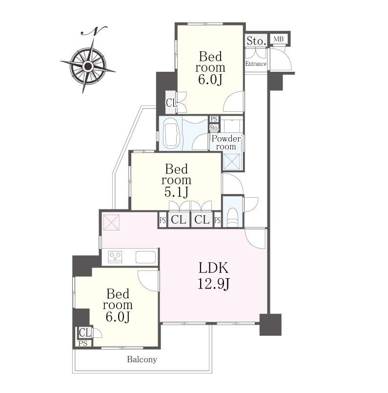 Spacious 3LDK Apartment Near Granberry Park - Photo 1