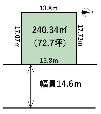 240 m² land in Toyama, Toyama - Photo 1