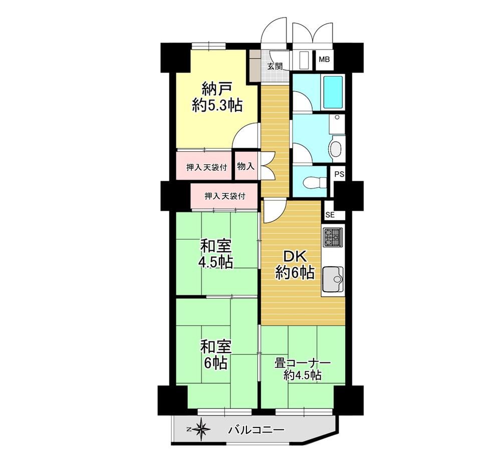 3LDK apartment in Joto Ward, Osaka - Photo 1