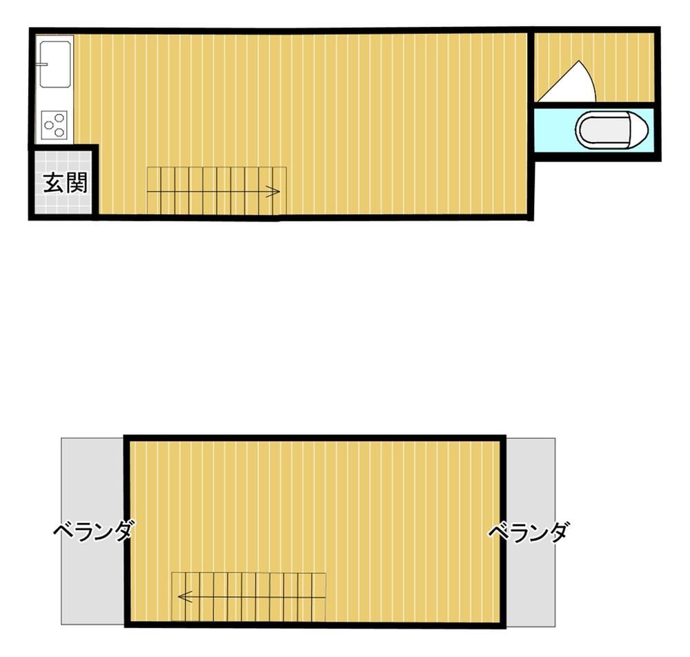 3DK house in Sumiyoshi Ward, Osaka - Photo 1