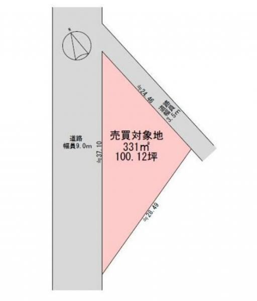 Spacious Land in Tachiki, Oyamacity - Photo 1